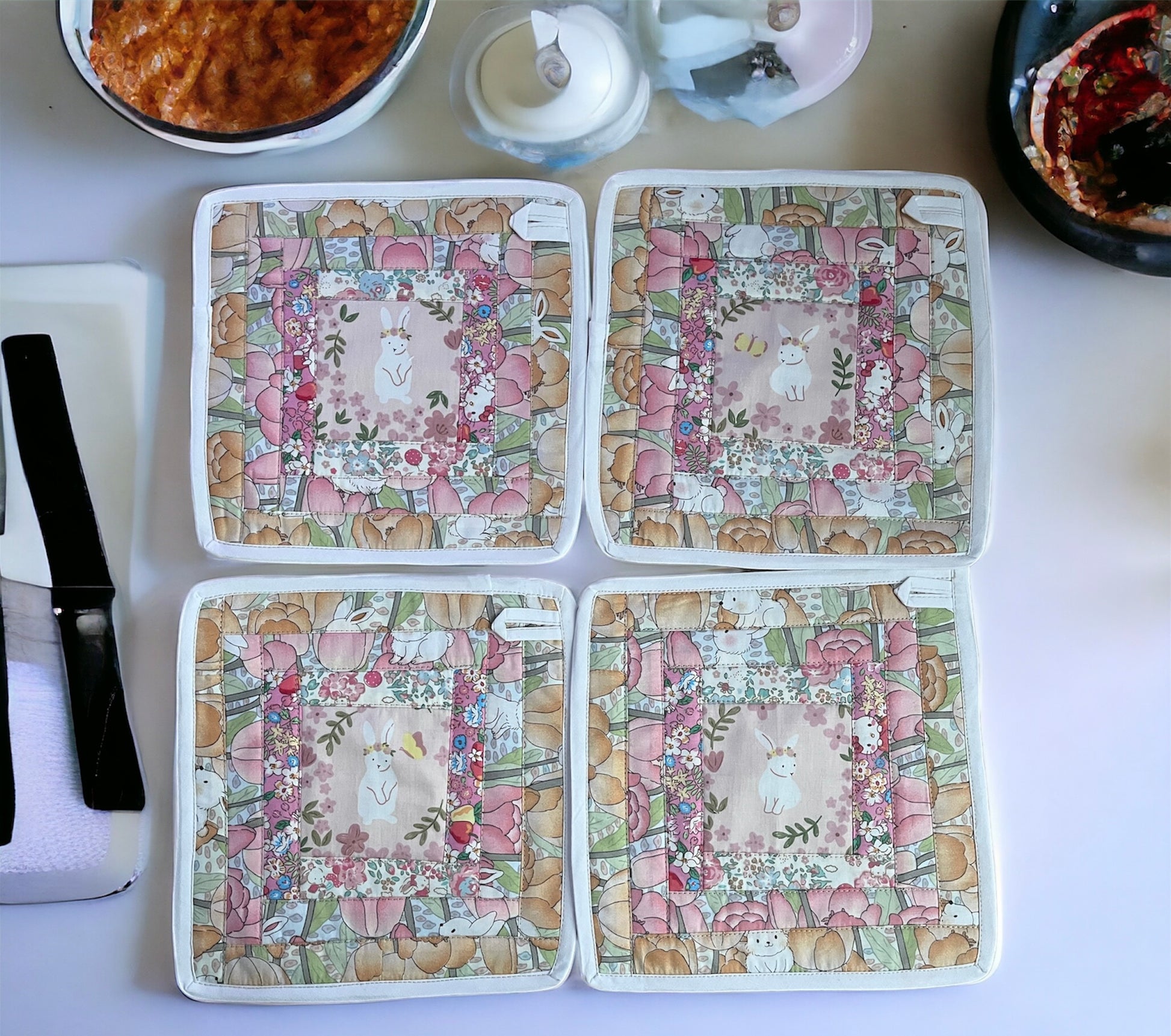 Table mat / cup coaster - HandmadeSewingAnna's