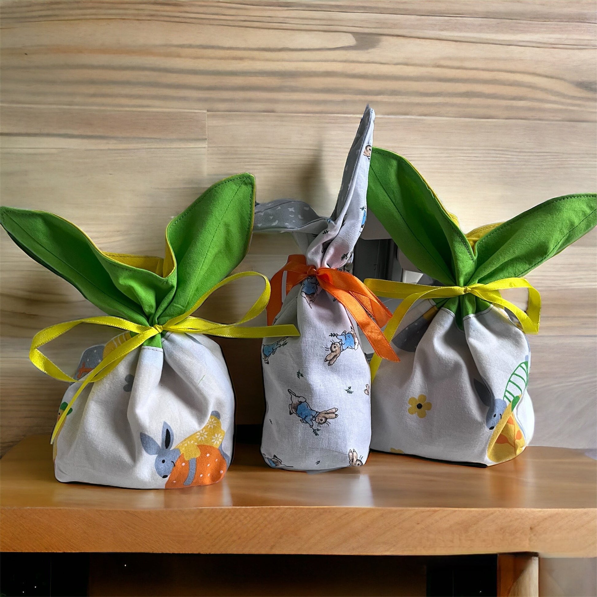 Bunny bags - HandmadeSewingAnna's